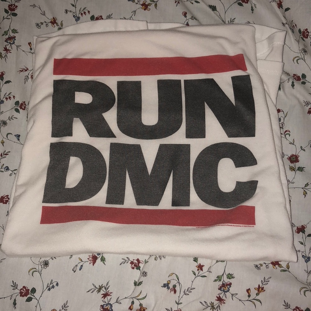 Run DMC white tank, so fun & obv great music! 